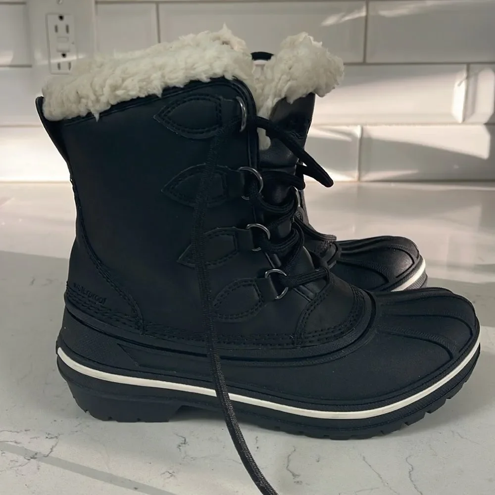 CROCS SHOES ALL CAST II BOOT Kids BLACK Size 4
